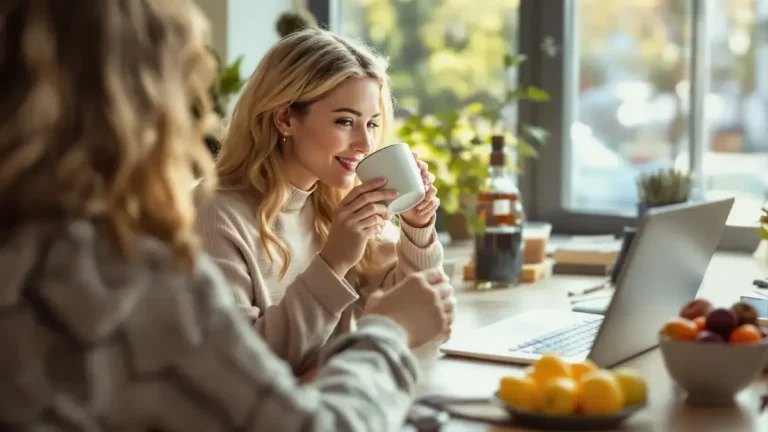 Studien zeigen, dass das Trinken von Kakao vor längerem Sitzen die Durchblutung erhält.