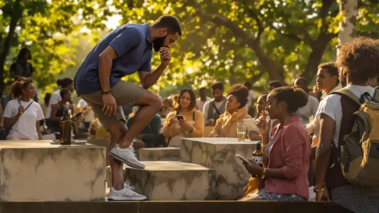 Wachsen und sich weiterentwickeln heißt auch, vom Podest herunterzusteigen