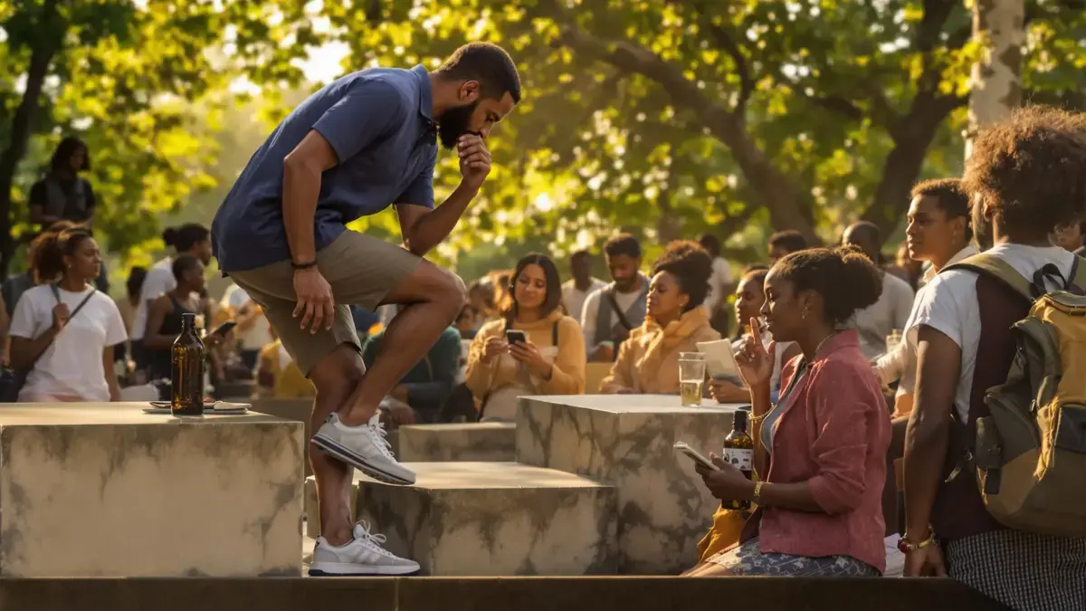 Wachsen und sich weiterentwickeln heißt auch, vom Podest herunterzusteigen